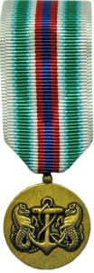 Merchant Marine Expeditionary Miniature Military Medal